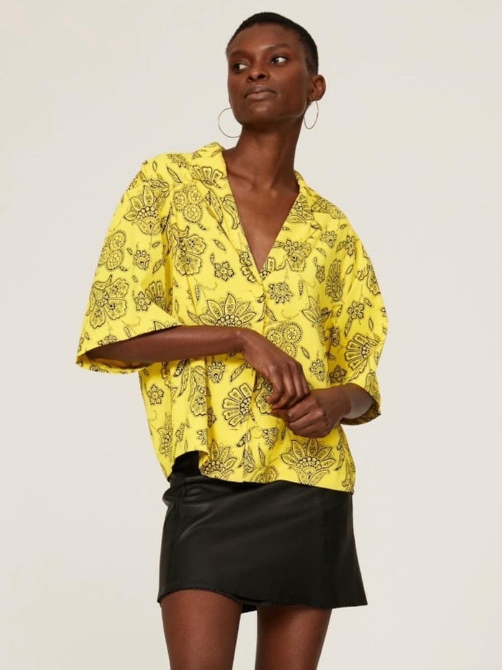 Saunders Rox Top - oversized